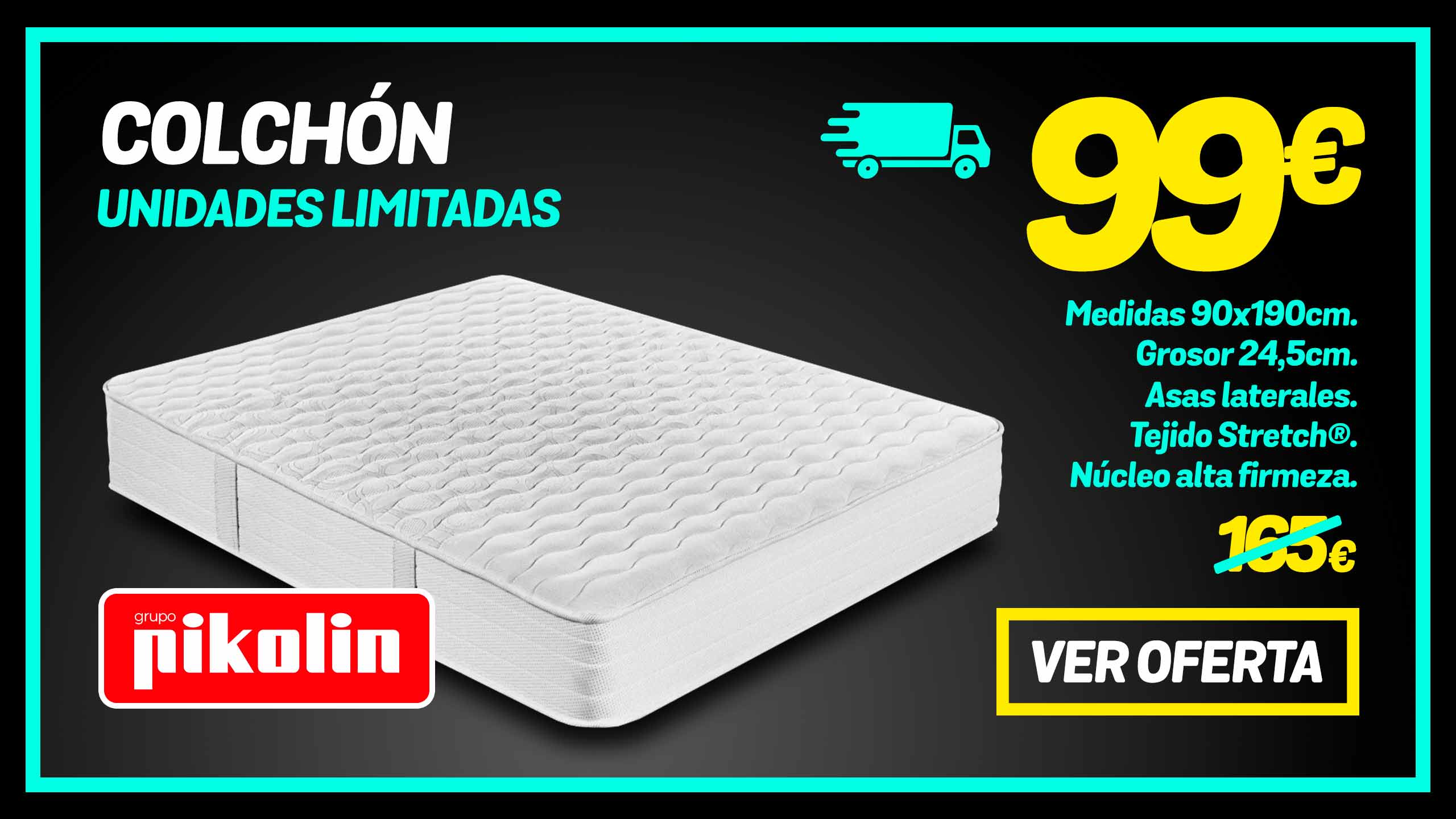 colchon en liquidación online
